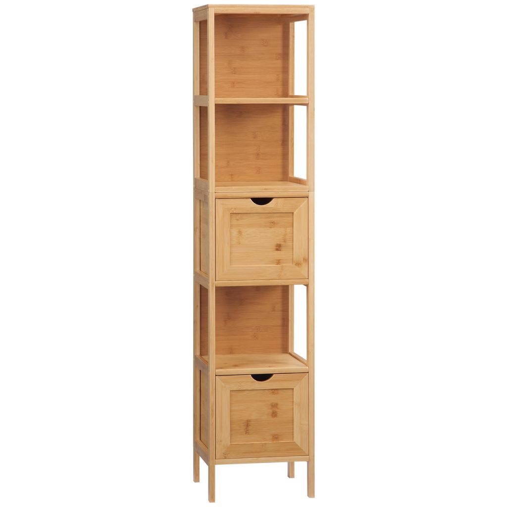 kleankin Badezimmerschrank, Hochschrank, Badschrank, Produktbild 