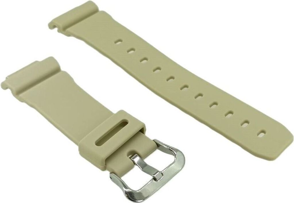 Casio G-Shock Uhrenarmband beige Resin DW-6900EW-7