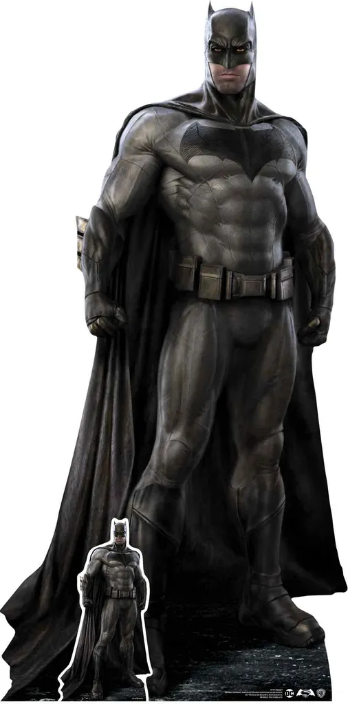 Batman Standy en Carton Rigide : Déco XXL sans Trous ni Fixations