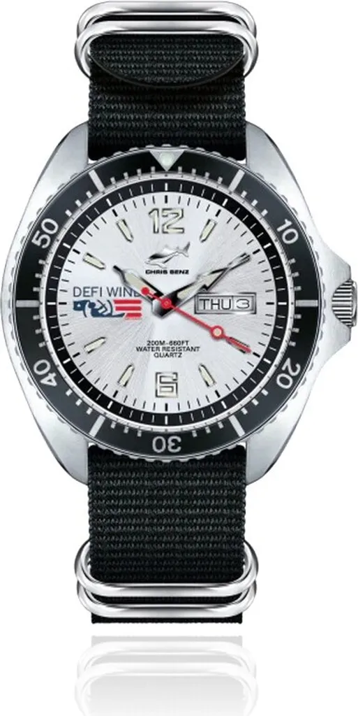 Chris Benz CBO-DW-NBS Montre de Plongée One Man 200M Defi Wind Edition