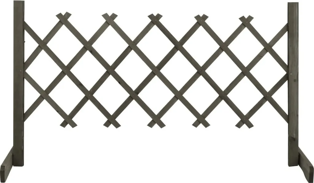 Clôture de jardin idéale pour délimiter vos parterres de fleurs gris