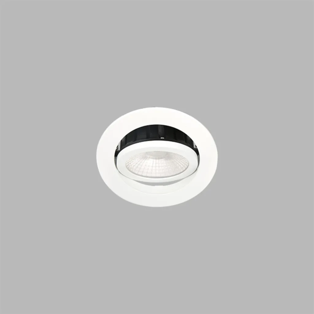 Spot encastrable LED blanc 3000K dimmable pour plafond moderne LED2