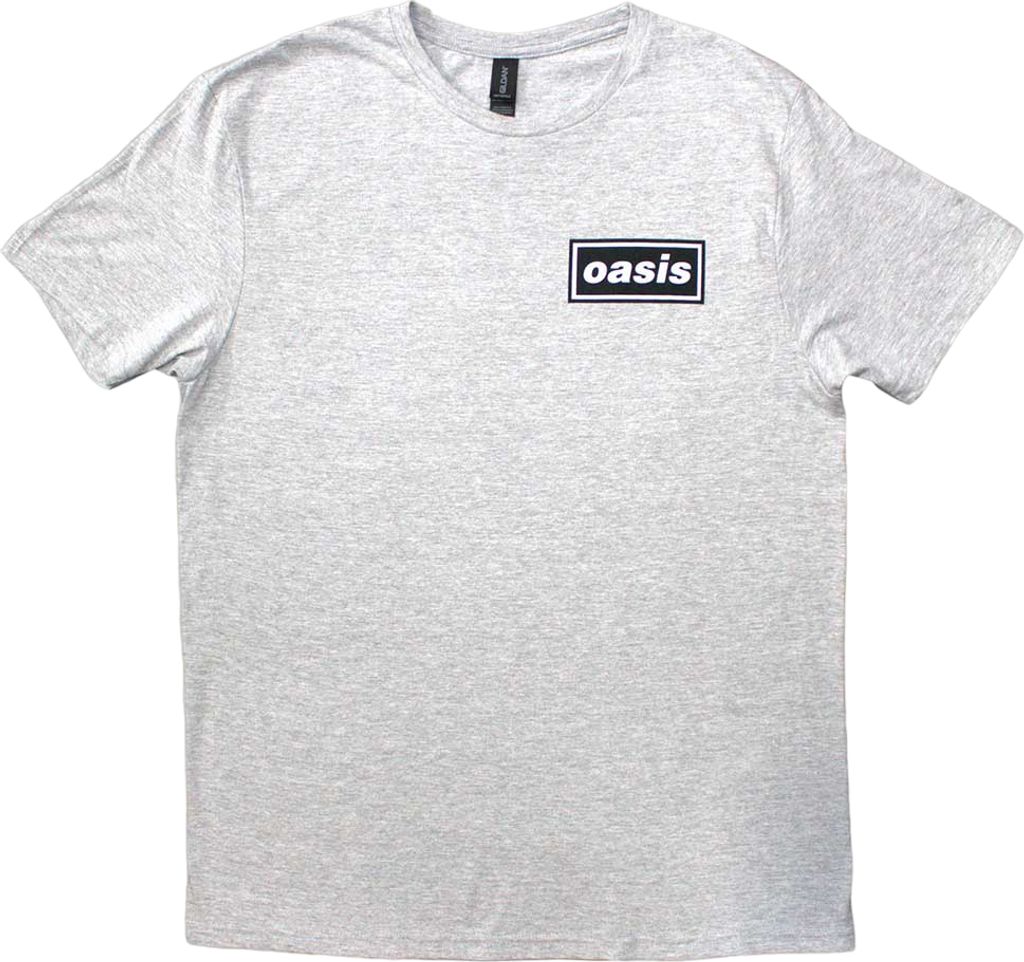 Oasis - "Definitely Maybe Promo" T-Shirt für Herren/Damen Uni RO12014 (L) (Grau)