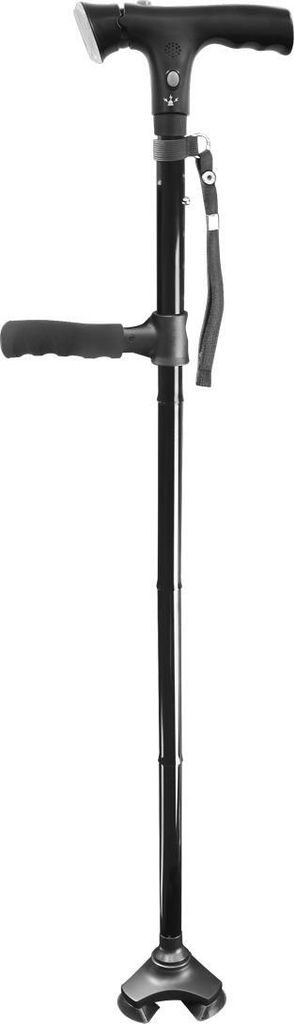 Sicherheits-Gehstock Aufstehhilfe Alarm LED-Licht Clever Cane