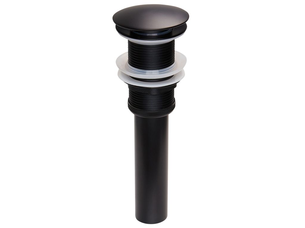 BELIANI Waschbecken Schwarz Mineralwerkstoff Oval 54x36 cm Produktbild 