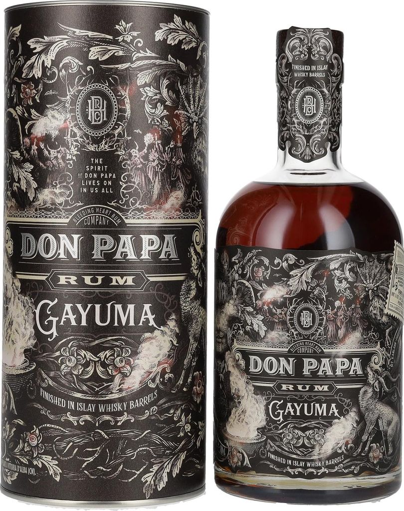 Don Papa GAYUMA Rum 40% Vol. 0,7l in Geschenkbox Produktbild 