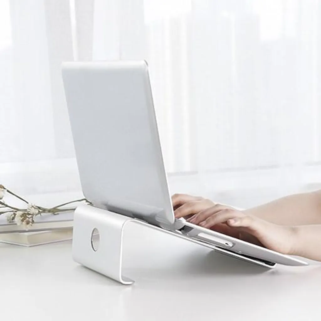 Support ordinateur portable contre mal de dos et cervicales alu 15 pouces - 3