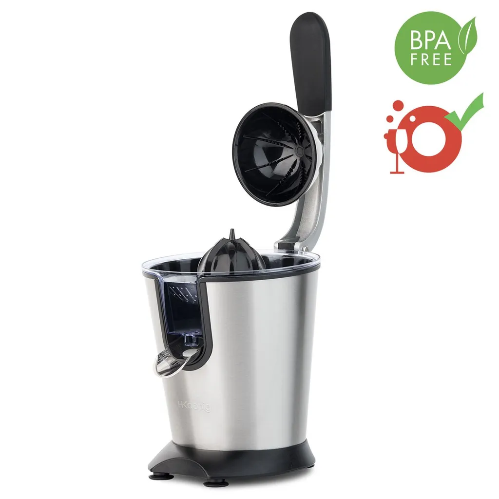 Presse-agrumes Hkoenig AGR80 160 W : Finies les Douleurs aux Mains pour vos Jus d'Orange