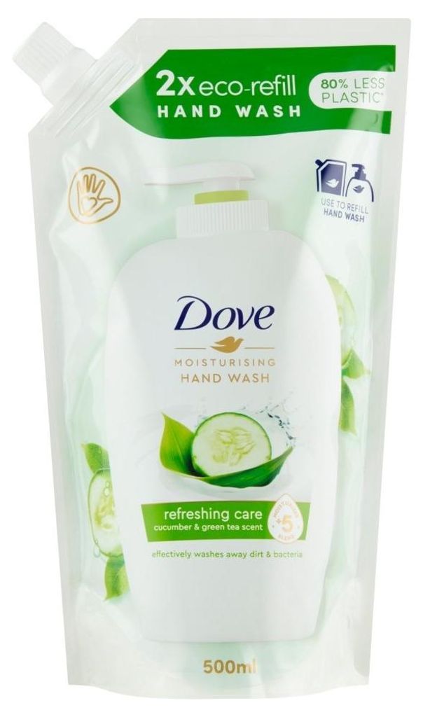 Dove Tek.Mýdlo N.N.Okurka &Zelený Čaj 500 ml Obrázek produktu 