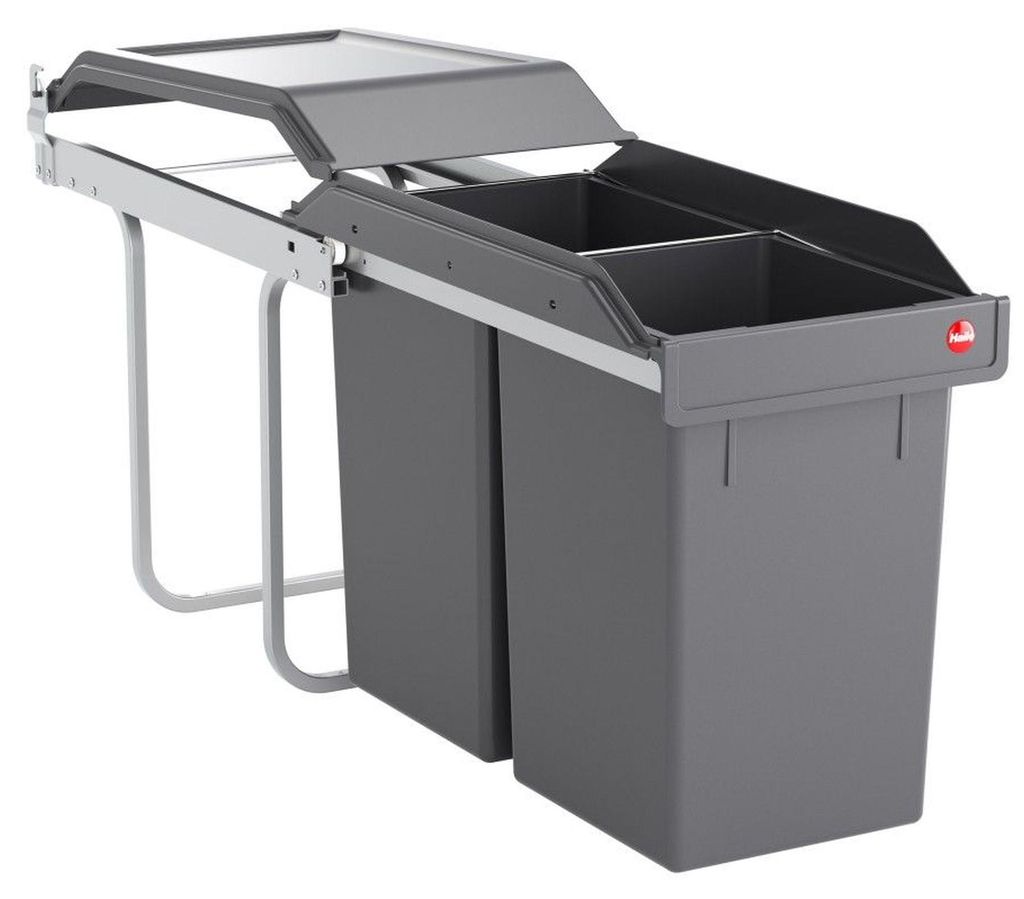 Collecteur de déchets Hailo 3650101 TA Swing A Tandem 2x 15 Image du produit 