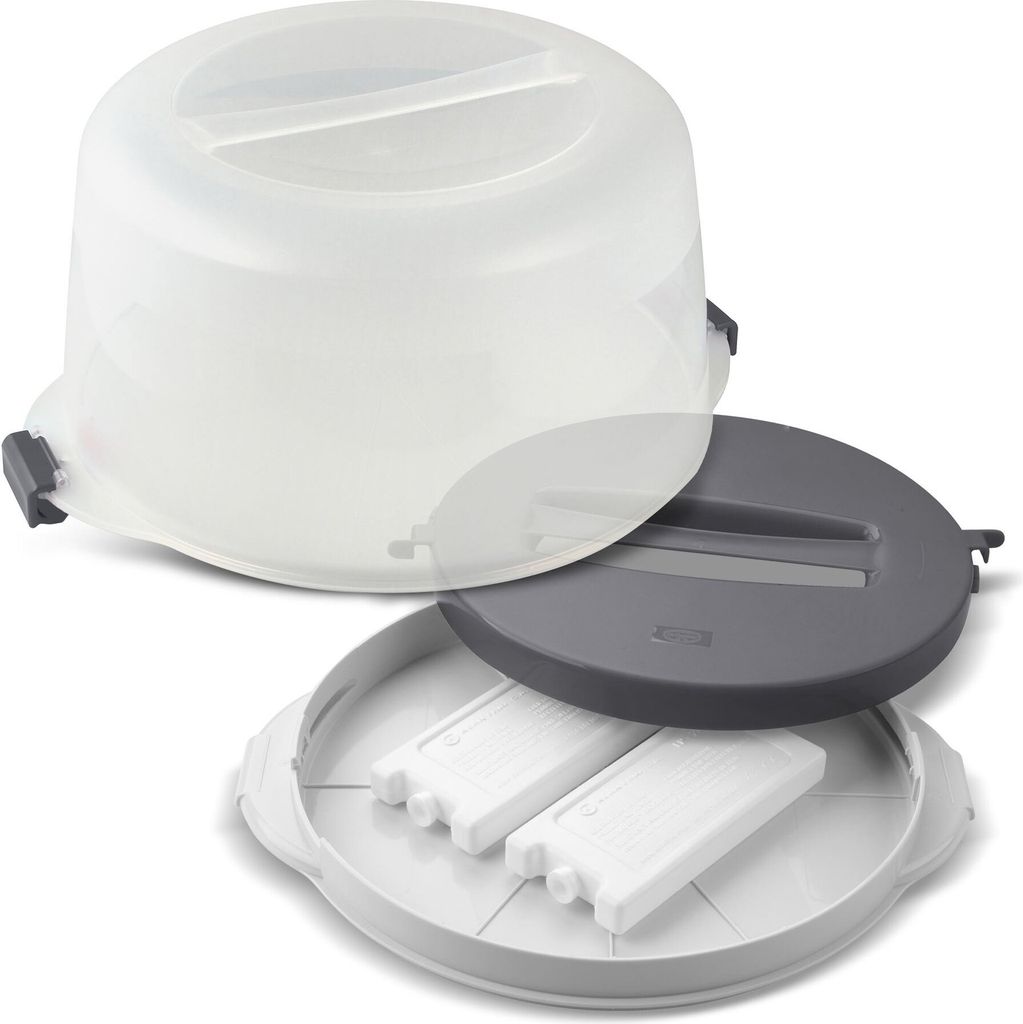 Dr. Oetker Kuchentransportbox  Ø 38 x 19 cm BAKE & GO, für Produktbild 