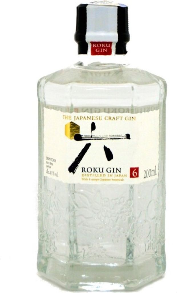 Gin Premium Roku 200ml Genf Japan 200.00 cl 43.0 %