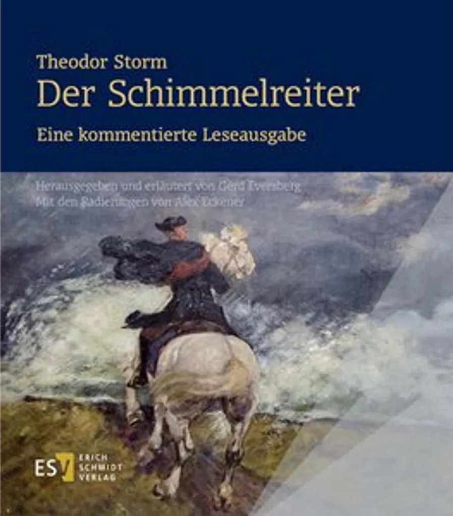 Livre Der Schimmelreiter Édition de Lecture Annotée pour Études Allemandes