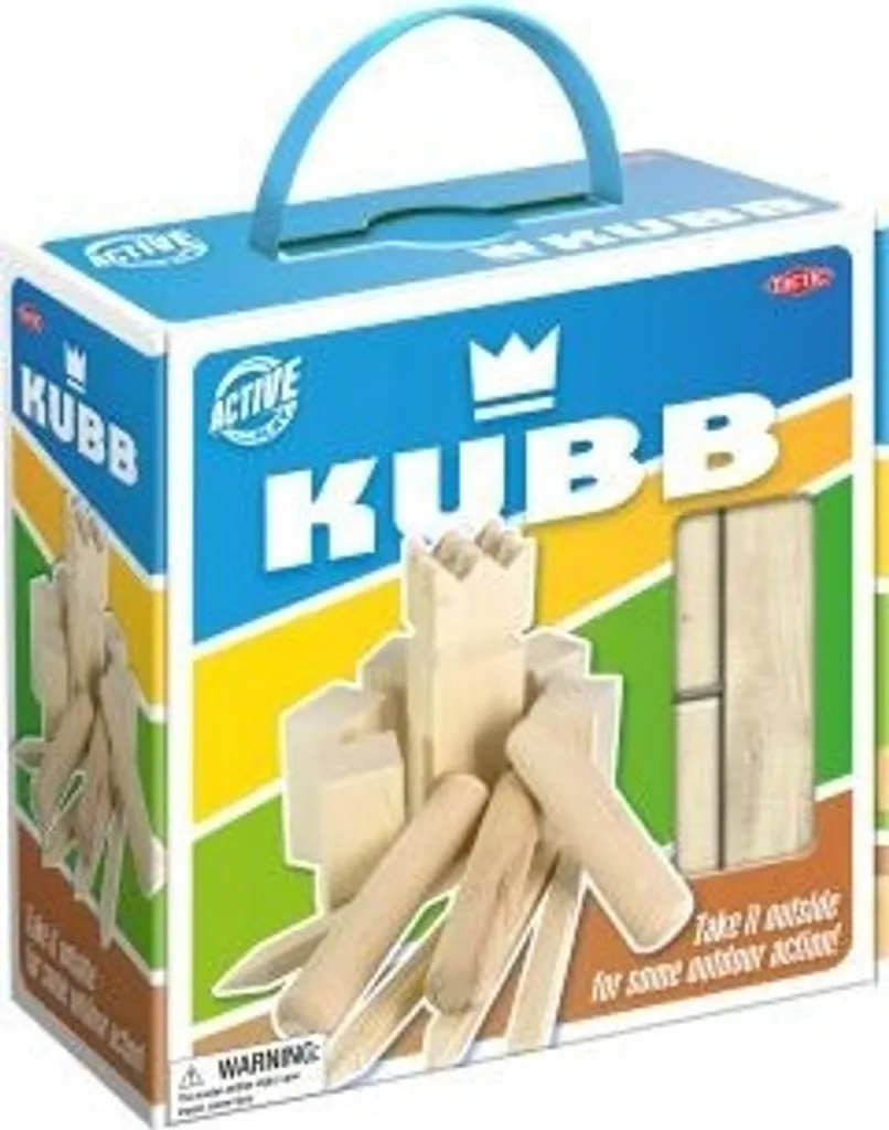 Jeu de Kubb Original en Bouleau - Set de Quilles Nordiques Classique