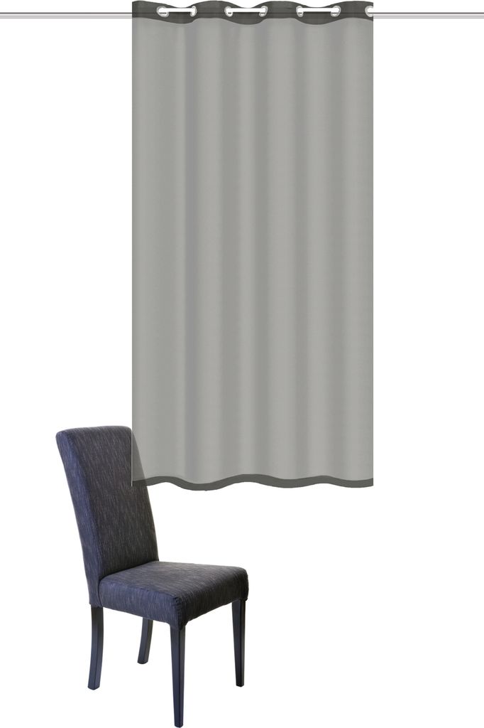 53300 Ösenschal DOLLY, transparent mit 8 Metallösen einzeln od. im Set