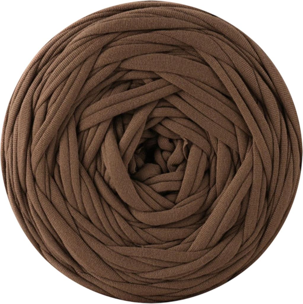 280g T-Shirt Garn, Korb häkeln Textil Garn Band Garn Polyester Seil, häkeln T-Shirt Garn häkeln Korb Tasche Teppich Wand hängende Spitze 2cm*100m