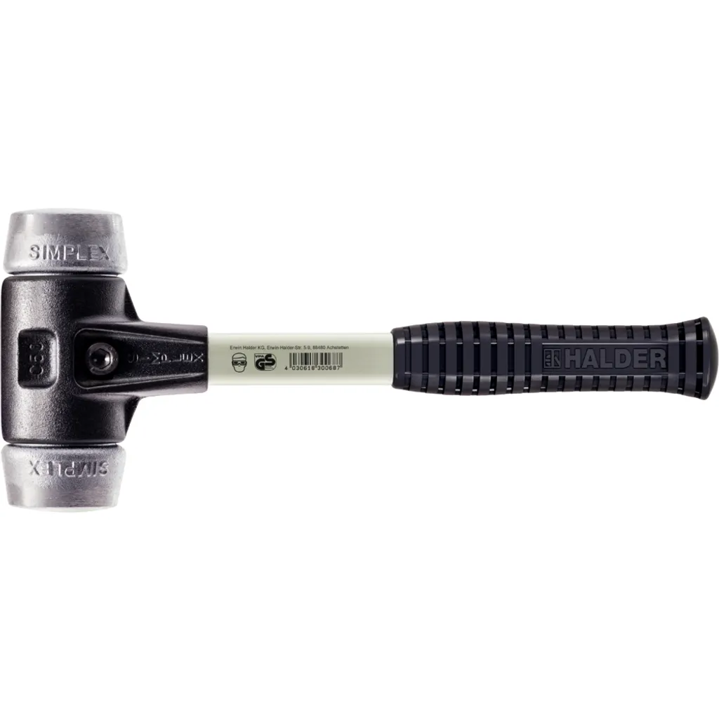 Mazza Professionale Halder SIMPLEX 40mm: Addio Martelli di Piombo!