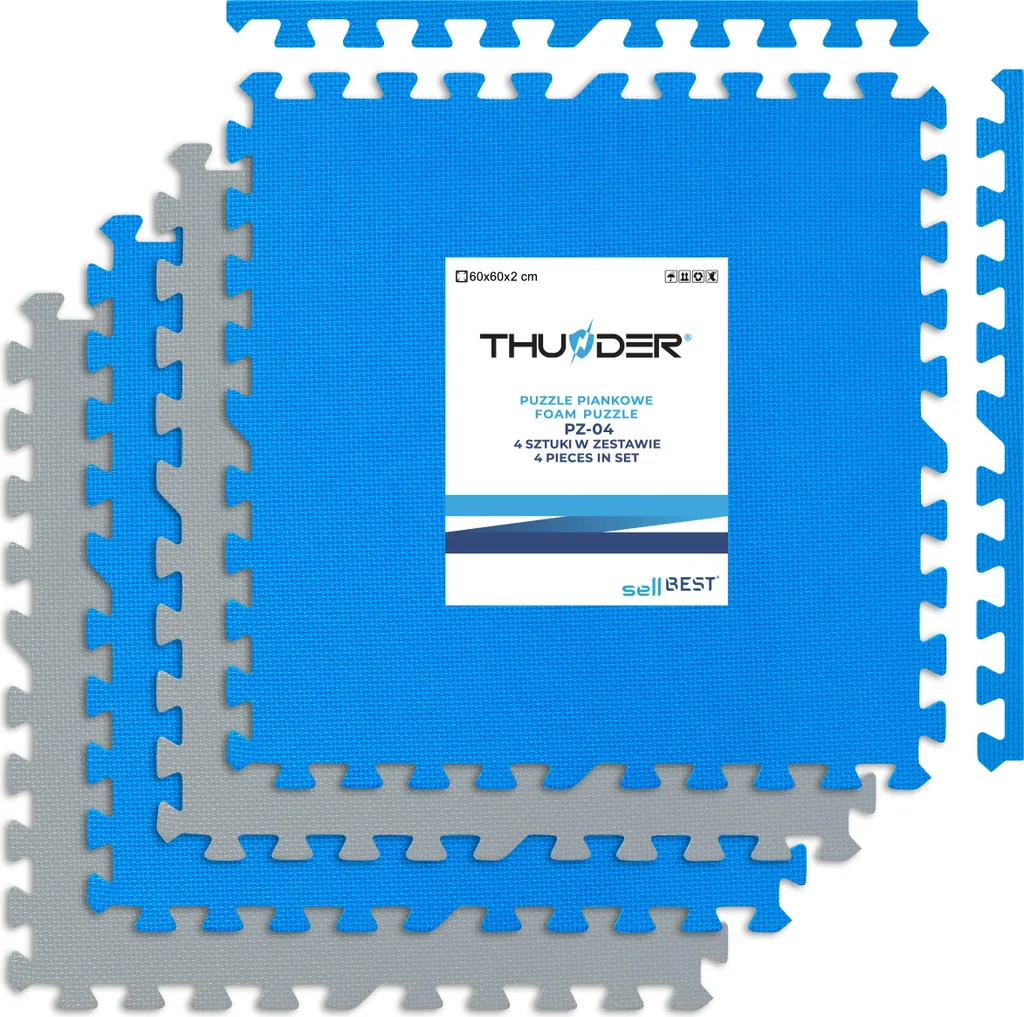 Protégez le Sol de votre Salle de Sport avec ces Tapis Puzzle en Mousse