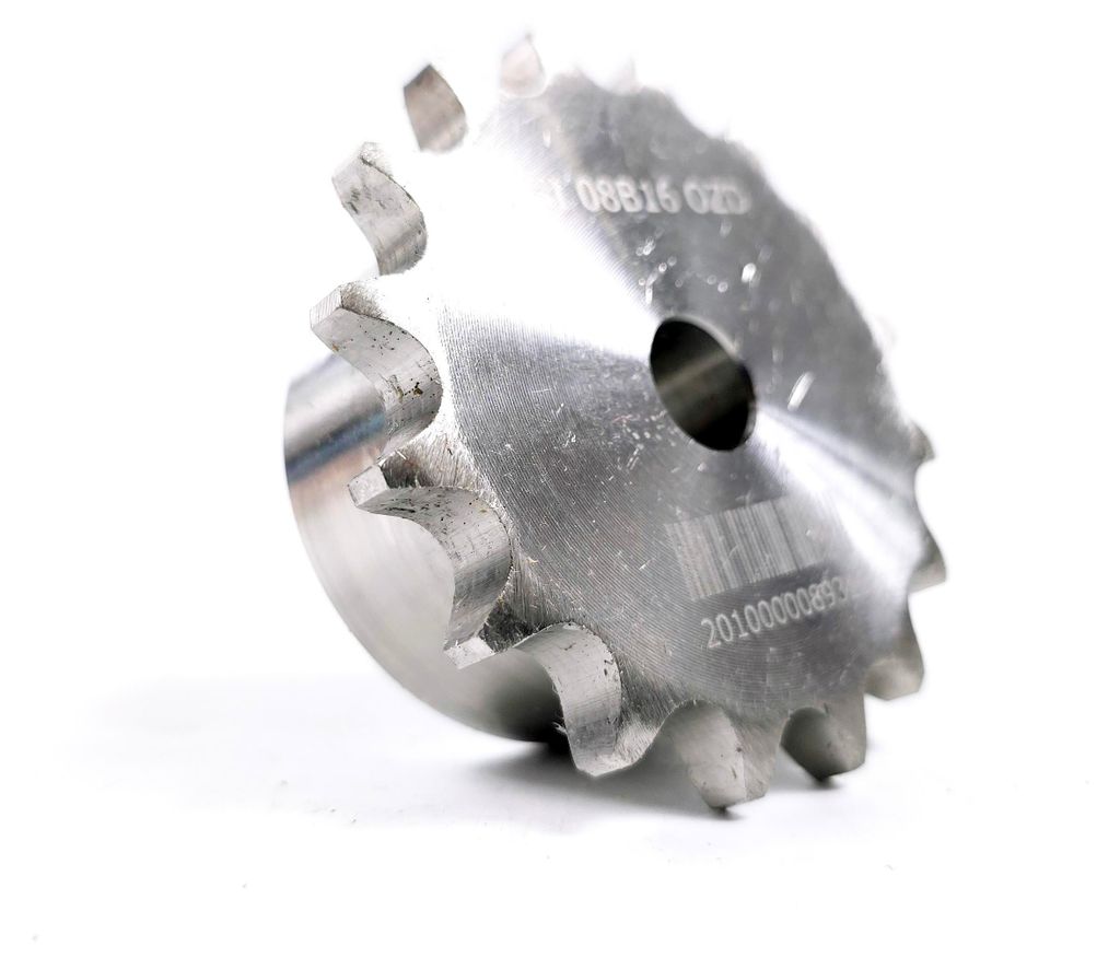 Kettenrad 08B 16 Zähne Mit Nabe, Rostfrei P: 12,7, 1/2′′ Ozdowski Einreihig