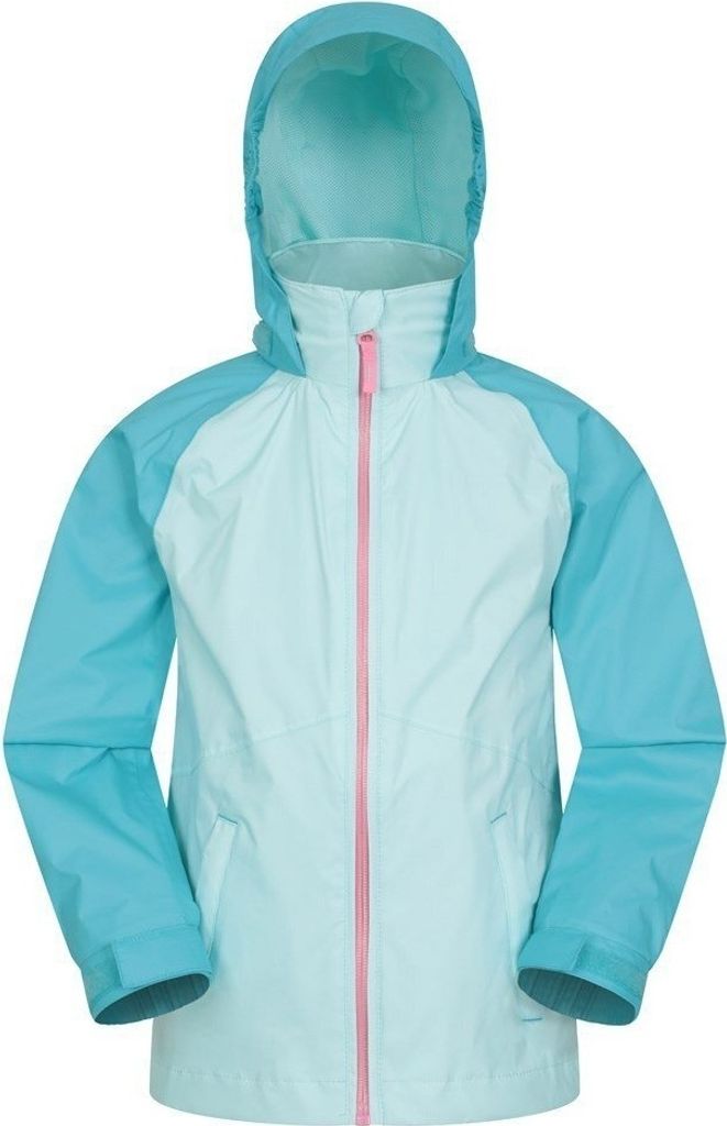 Mountain Warehouse - "Torrent II" Jacke, wasserfest für Kinder MW135 (104) (Blassblau)