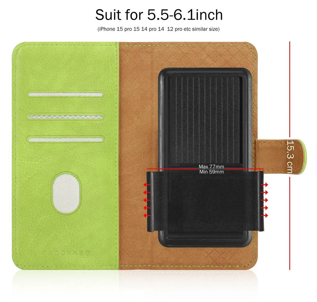 Custodia Cadorabo Samsung Galaxy J5 2016 Verde - Cover a Libro in Pelle - 2