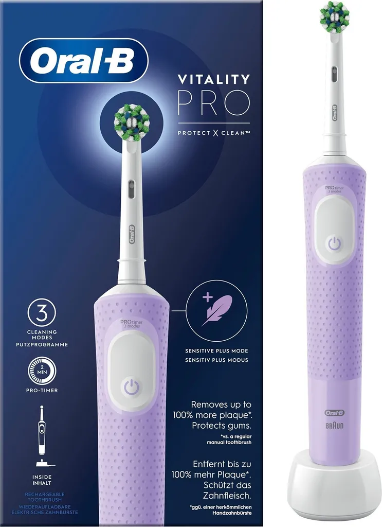 Recensione Oral-B Vitality Pro Lilla: Prestazioni e Protezione Gengivale