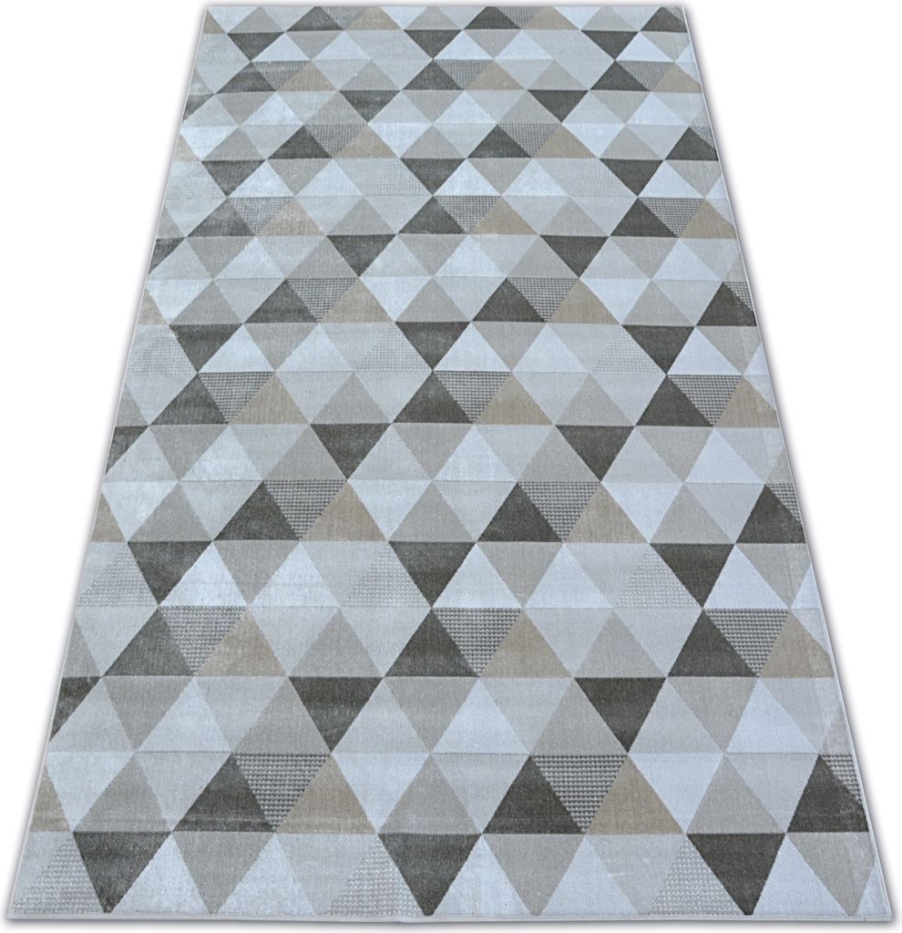 Teppich NOBIS 84166 sahne - Dreiecke beige 160x230 cm
