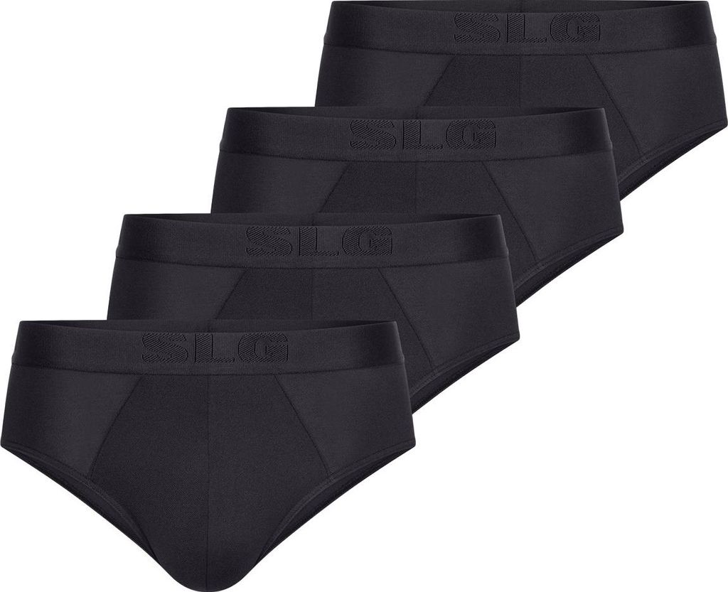 sloggi 4er Pack SLG Base Soft Slip / Unterhose Atmungsaktive Piqué-Struktur, Effektive Feuchtigkeitsregulierung, Weiches Material für Komfort
