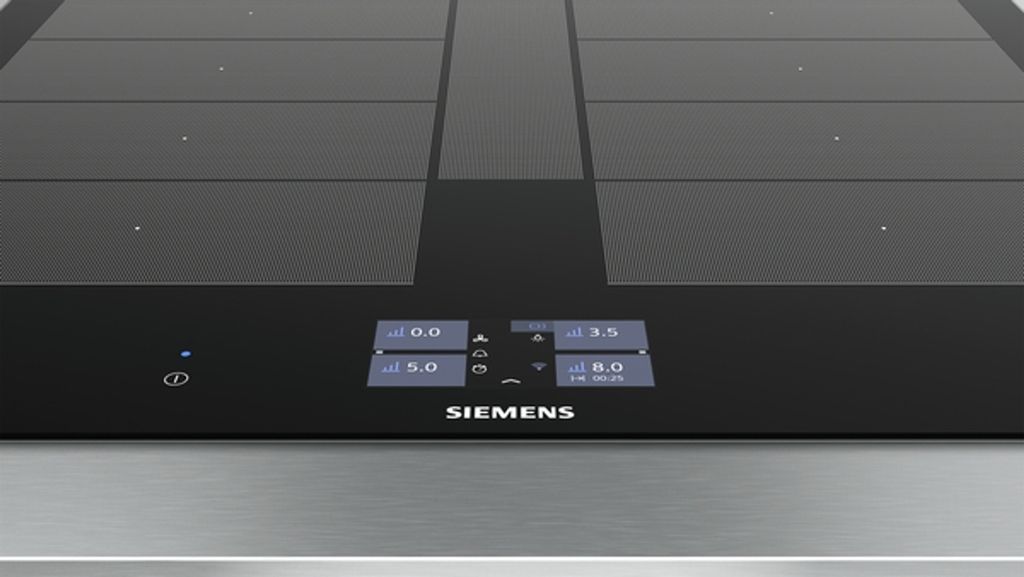 Siemens iQ700, Table de cuisson à induction, 60 cm, Noir, Image du produit 
