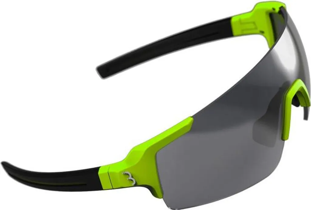 Lunettes BBB Cycling FullView jaune fluo mat pour cyclisme et protection