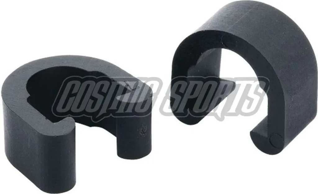 Guides de boîtier Jagwire C-Clip noirs - Pack de 50 pièces pour gaines