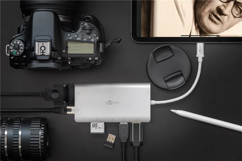 Adaptateur USB-C vers HDMI et USB Hub Multiport pour PC et MacBook - 15