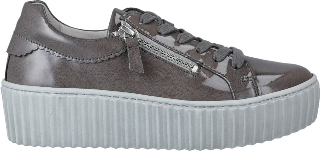 Gabor Sportliche Schnürschuhe Damen 31383739333433 Grau 39 EU