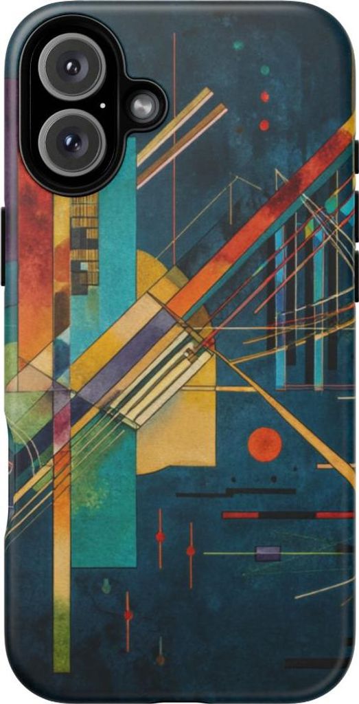 Abstrakte geometrische Kunst – Handyhülle Kompatibel mit iPhone 16 Plus