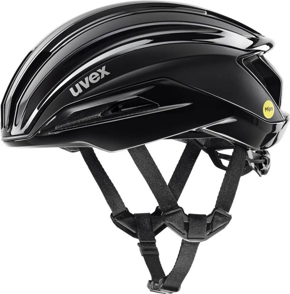 Casque de vélo route Uvex Surge Aero Mips noir taille 53-56 cm