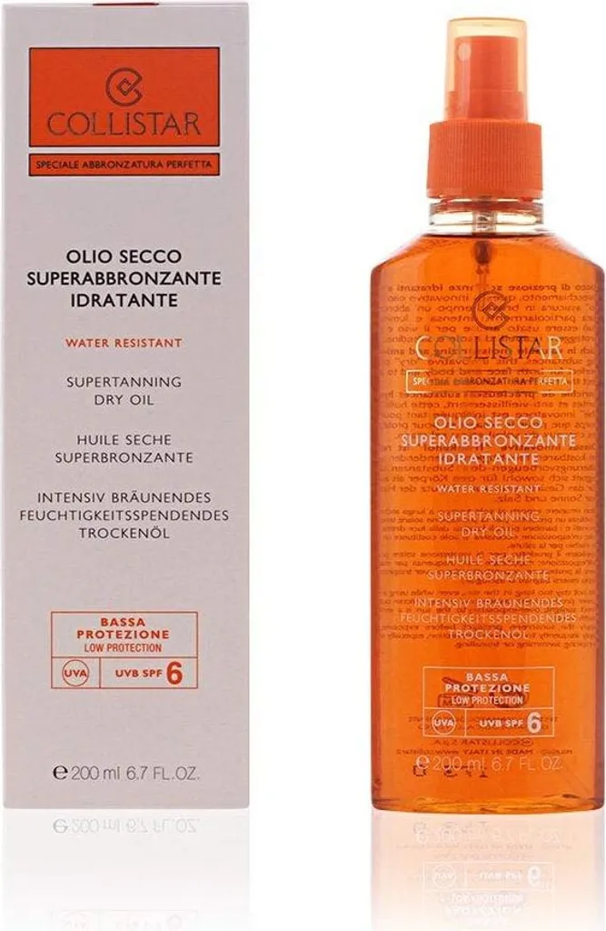 Collistar Olio Secco Superabbronzante Idratante SPF 15 - 200ml Originale