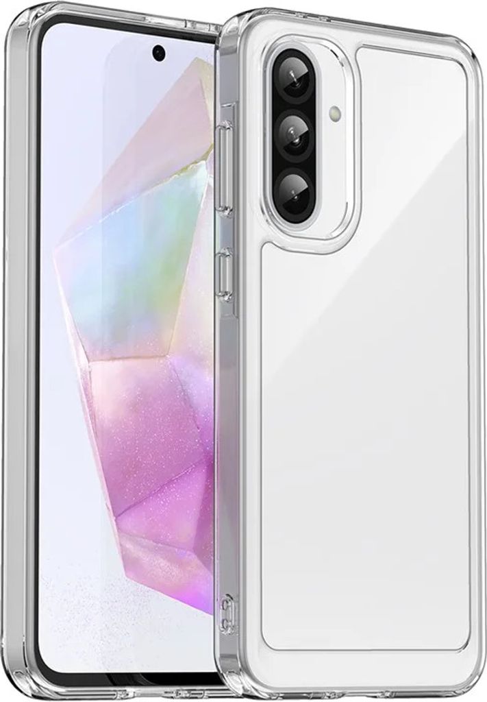 Hülle für Samsung Galaxy A36/A56 - Phonesta Acrylic Hybrid Back Cover - Transparent