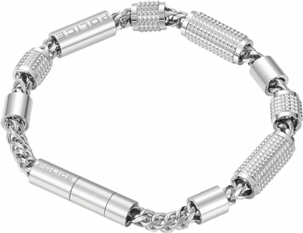 Bijou Police PEAGB0001116 : Un Bracelet Durable qui ne s'Oxyde Pas