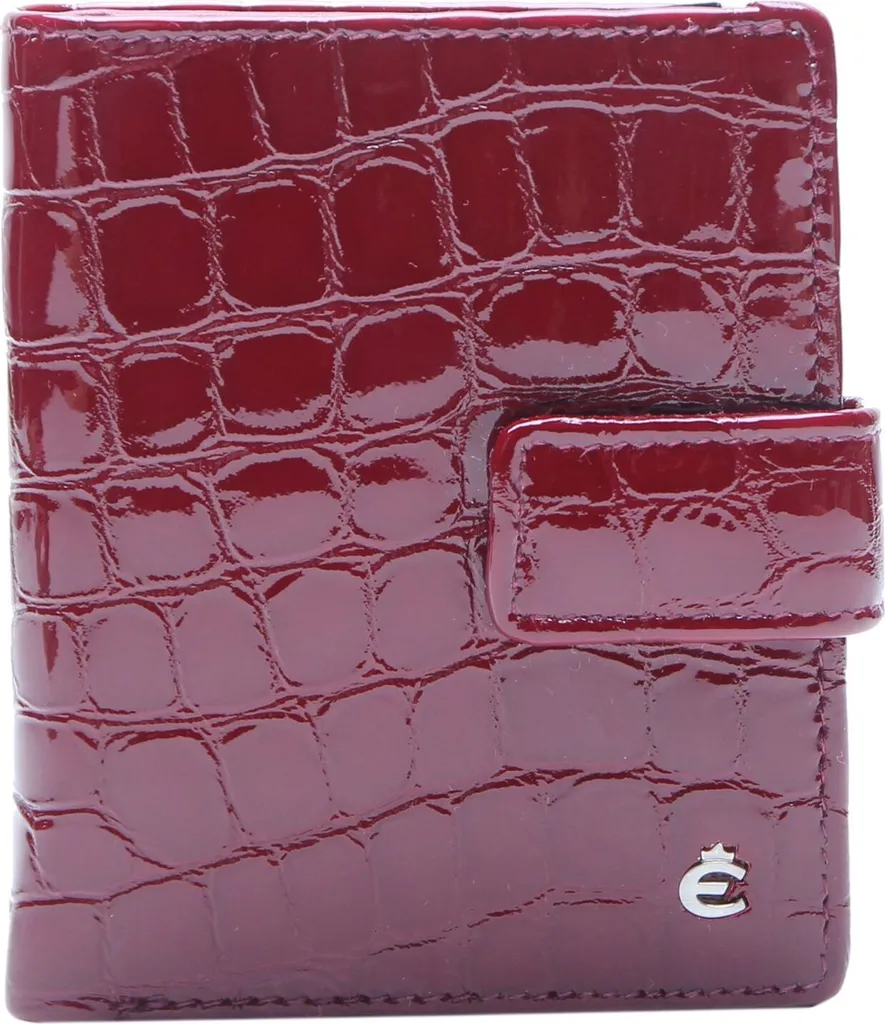 Portafoglio Esquire Nizza Rosso Pelle RFID Blocking - Sicuro e Chic