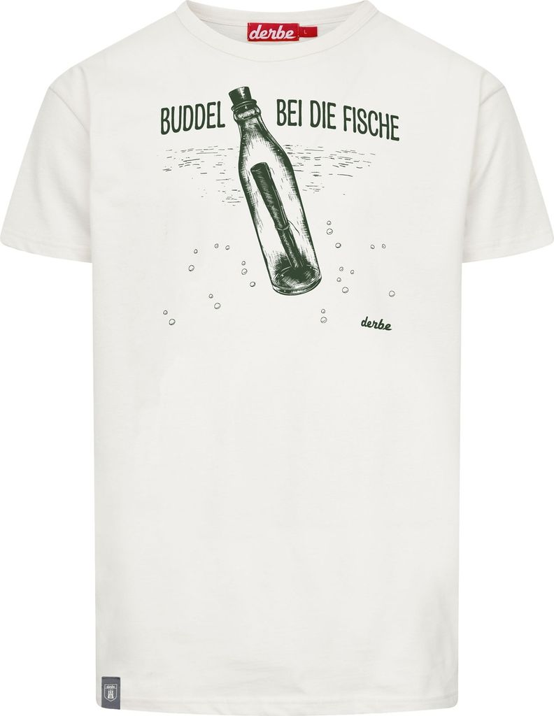 DERBE Herren T-Shirt Fischbuddel