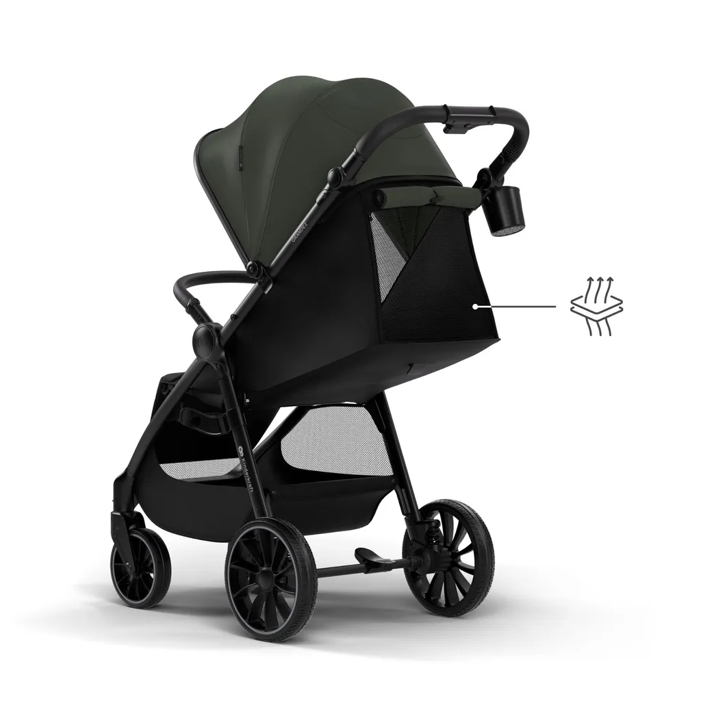 Poussette de ville Kinderkraft GRANDE 2 avec position allongée lit