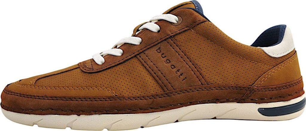 Bugatti Glenans Herrenschuhe Schnürschuhe Braun Freizeit, Schuhgröße:40 EU