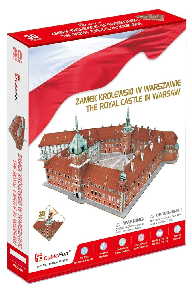 Cubic Fun Königsschloss 3D-Puzzle für Kids & Bauliebhaber Produktbild 