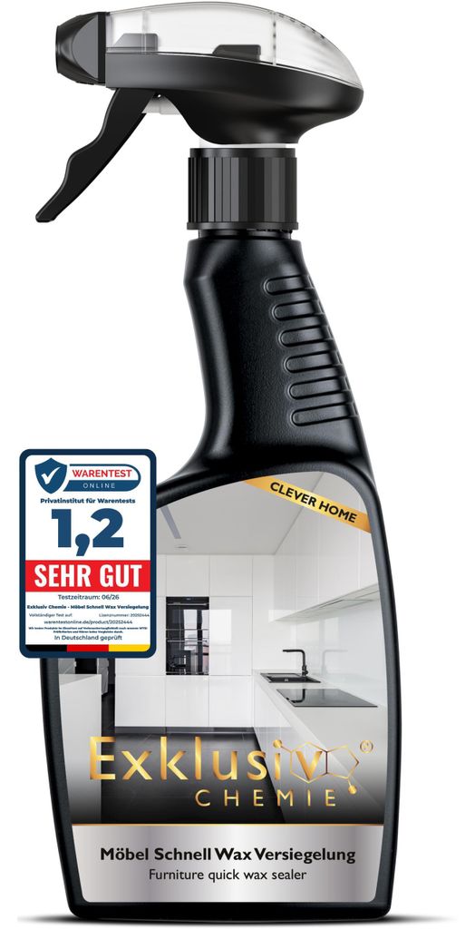 Exklusiv Chemie Möbel Schnell Wax Versiegelung | Hochglanz Produktbild 
