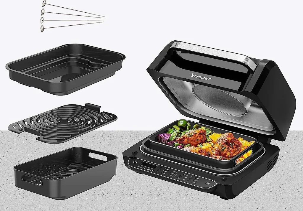 Airfryer multifonctionnel : température ajustable et cuisson rapide
