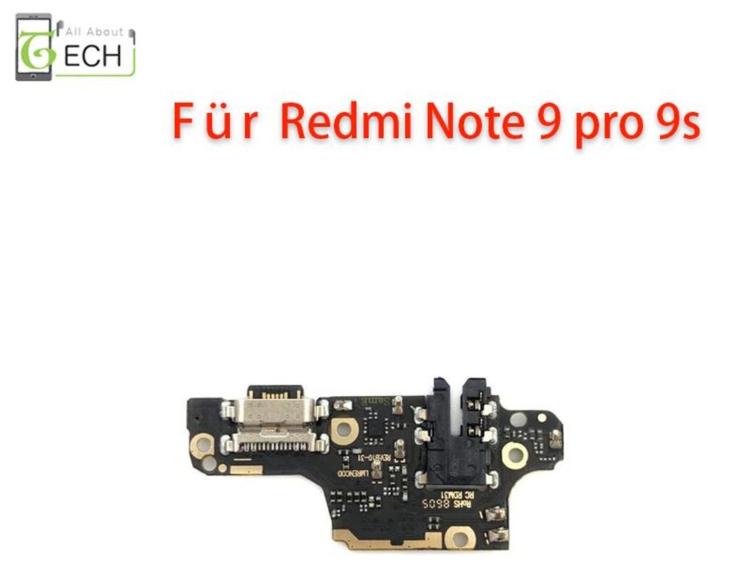Ladebuchse für Xiaomi Redmi Note 9 Pro / 9s 4G Anschluss Produktbild 