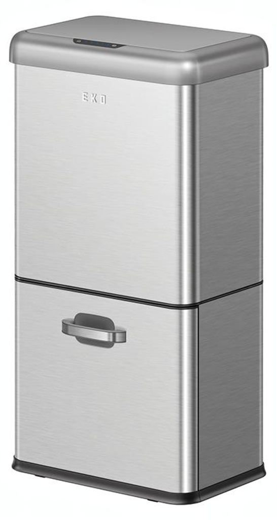EKO - Poubelle Vintage Sensor 32+18 litres - Acier Image du produit 