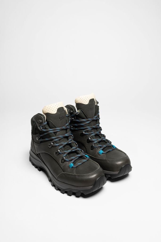 Hanwag Damen Trekkingstiefel Bangri Lady Yakleder Wanderstiefel Grau