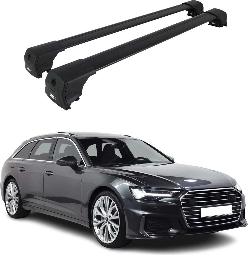 Barres de toit transversales pour Audi A6 C8 Break Image du produit 