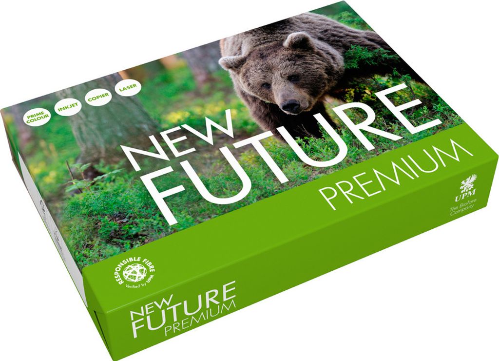 New Future Kopierpapier Premium 9517A80S DIN A4 80g 500 Bl./Pack.